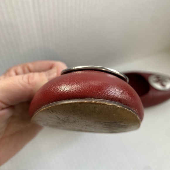 Roberto Vianni classy New York City style Red Flats size 9 - Picture 5 of 14